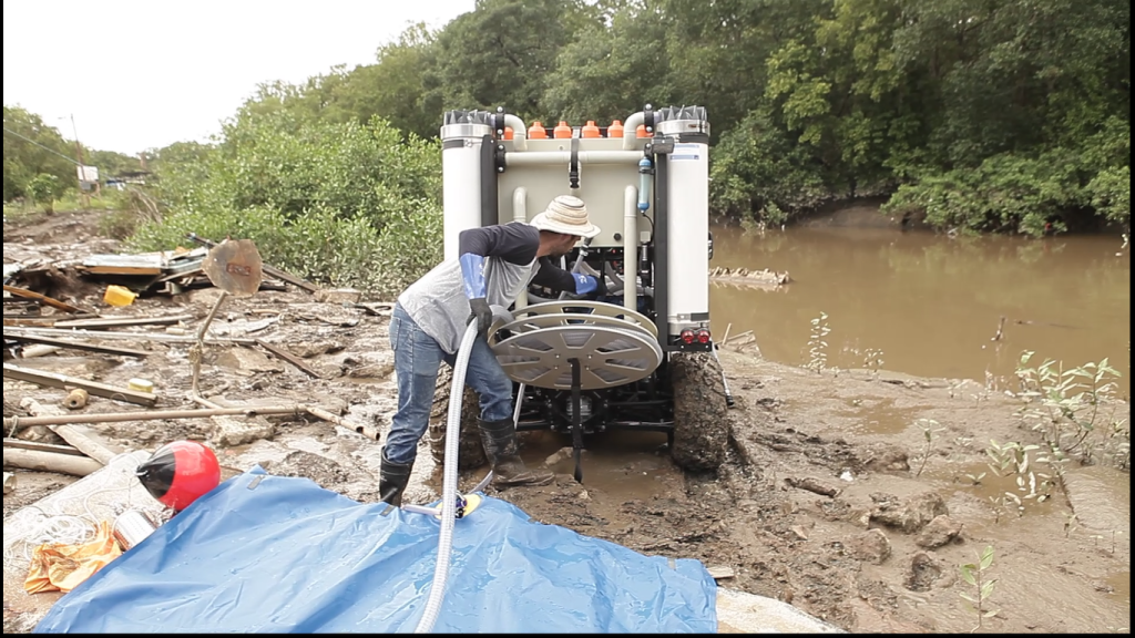 Deployment in disaster zone